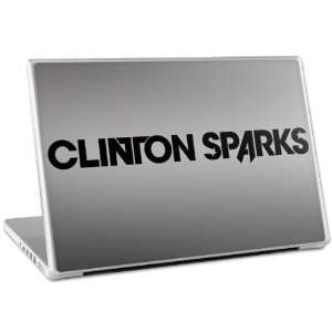    CLIN20048 12 in. Laptop For Mac & PC  Clinton Sparks  Logo 2010 Skin