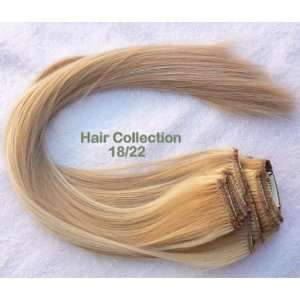  20 18/22 Remy Human Hair Clip on in Extensions Beauty