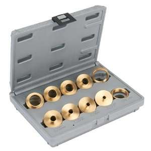  10 Piece Brass Router Bushing Set With Case