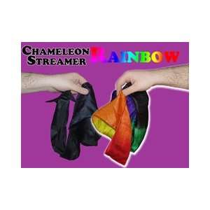  Chameleon Rainbow Silk Streamer   Silk for Magic Trick Toys & Games