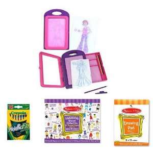  Deluxe Fashion Design Activity Kit Toys & Games
