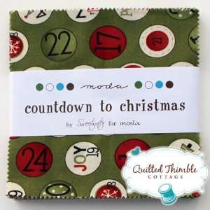  Countdown to Christmas   Charm Pack (5450PP)