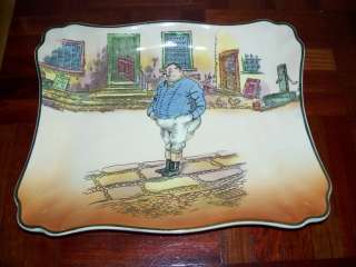 ROYAL DOULTON THE FAT BOY PLATE SERIES WARE DICKENSWARE  