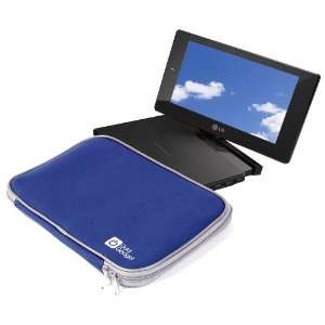  DURAGADGET Blue Water Resistant Portable DVD Player Case 