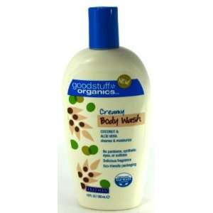 Freeman Goodstuff Organics Body Wash Coconut & Aloe Vera 10 oz. (Case 