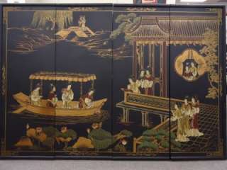   Lacquer Wall Decor Panels, Wall Screen, Oriental Chinese Asian Beauty