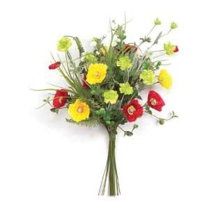  Pack of 4 Summers Sun Artificial Wildflower Bouquets 26 