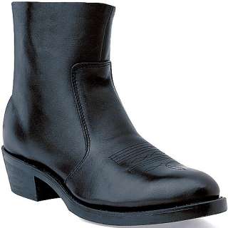 Mens DURANGO Black Side Zip Western Boots TR820  