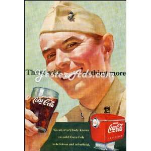  1951 Vintage Ad Coca Cola Thirst asks nothing more 