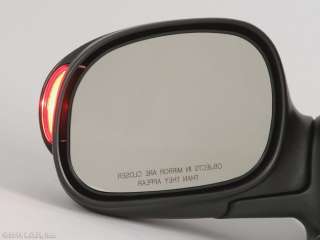 Ford F150 Passenger PS Side Power Black Turn Signal Light Mirror 