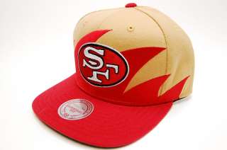 San Francisco 49ers Sharktooth M&N Snapback NFL Mens Cap  