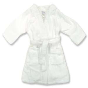  TODDLER SWIM COVER UP 2T   WHITE Baby