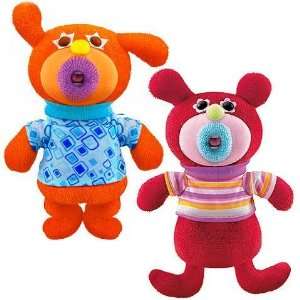  Sing A Ma Jigs (Set of 2)   Red/Orange Toys & Games