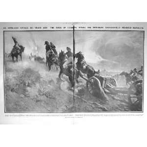  1909 ARTILLERY ATTACK COLBERG NAPOLEON WAR WOLLSBERG