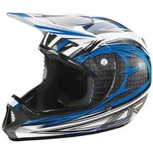  Z1R Rail Fuel Helmet   X Large/White/Blue Automotive