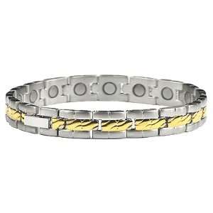 Ladies Collective   Stainless Steel Magnetic Therapy Bracelet (CSS 68)