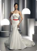 New White/Ivory Lace Gorgeous Strapless Wedding Dress Bridal Gown 