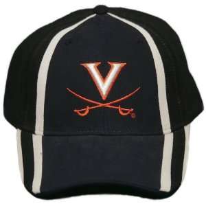 NCAA University of Virginia Cavaliers Velcro Back Cap 3D Embroidered 