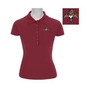   Florida Panthers Ladies Remarkable Polo   FLA PANTHERS DARK RED Large