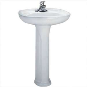  Bundle 94 Colony 24 Pedestal Sink Finish Bone, Drillings 