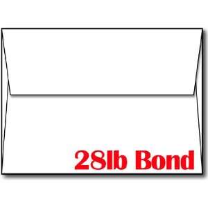  Envelopes, A7 White, 28lb Bond   25 Envelopes Office 