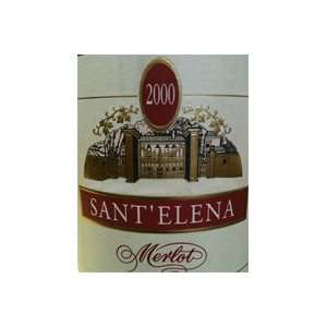  2000 Tenuta Sant Elena Merlot 750ml Grocery & Gourmet 