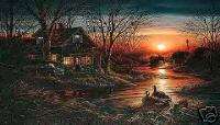 Shoreline Neighbors a limited edition by Terry Redlin  