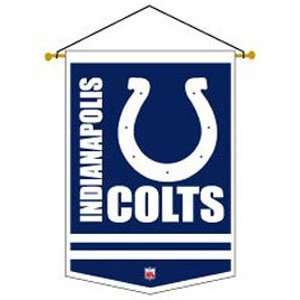   Colts Wool 12 Inch x 18 Inch Mini Banner (Quantity of 1) Sports