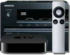 Have an Apple TV? The Onkyo remote is preset to control Apple TV. Use 
