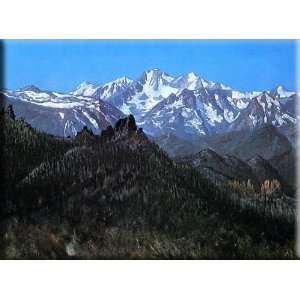 Sierra Nevada 16x12 Streched Canvas Art by Bierstadt, Albert