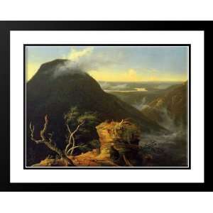 Cole, Thomas 36x28 Framed and Double Matted Sunny Morning on the 