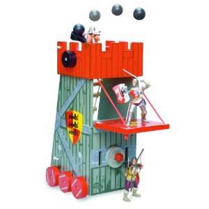  Red Siege Tower Toys & Games