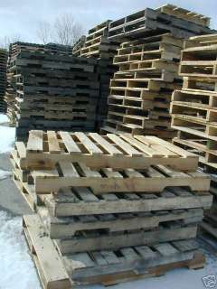 Wooden Pallets 42x48 Double faced/4 way Entry Excellent  