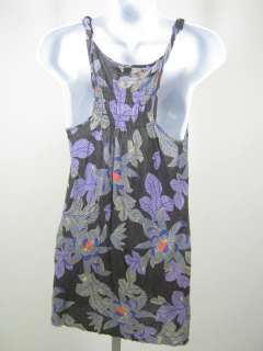 description you are bidding on free people floral babydoll tank top sz 