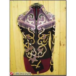  Hilason Horsemanship Showmanship Jacket Shirt Rail Top 