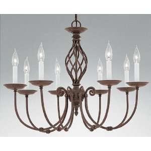 Williamsburg The Woodbridge Chandelier/Dinette BY Designers Fountain