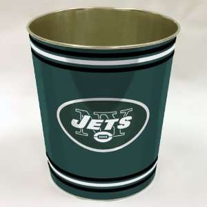  New York Jets NFL Metal Waste Paper Basket 11