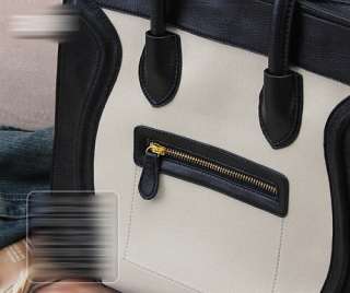 Gossip Girl Faux Leather Luggage Tote Smile Bag Handbag  
