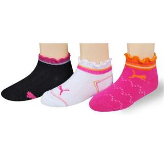 This auction is for 3 pairs   Puma kids socks