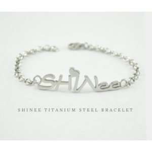  SHINee Titanium Steel Bracelet 