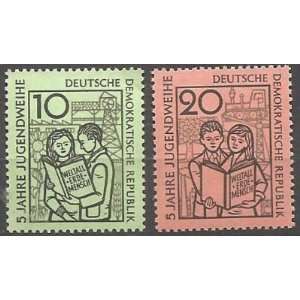   Stamp GermanyDDR Sc A141 5th year Youth Consecration 