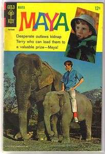 MAYA Elephant MGM 1967 Gold Key Comic Book ~ FN  