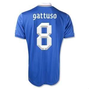  Puma Italy 2012 GATTUSO Authentic Home Soccer Jersey 