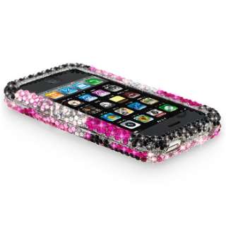 Bling Crystal Back Cover Case For iPhone 3 3GS  
