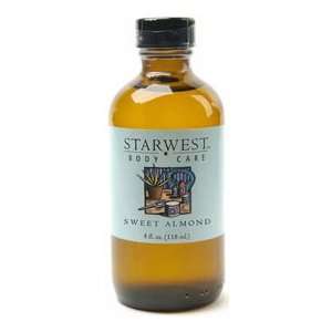  Sweet Almond Oil   4 oz,(Starwest Botanicals) Health 