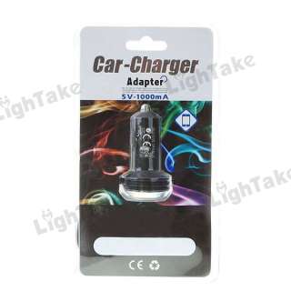 Compact Mini Car Charger for iPhone 4 / 3G / 3GS Black  