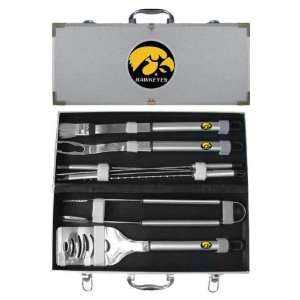 Iowa Hawkeyes 8 Piece BBQ Set 