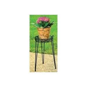  CANTERBURY PLANT STAND, Color BLACK; Size 21 INCH 