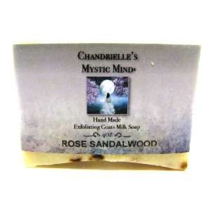  All Natural ROSE SANDALWOOD Exfoliating Soap Beauty