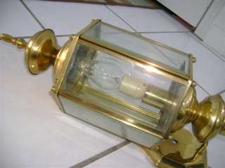 26 Outdooor BRASS LIGHT FIXTURE wall mount lantern  
